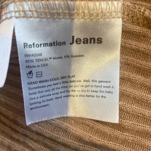 Reformation ribbed dress - size XL - Picture 4 of 4